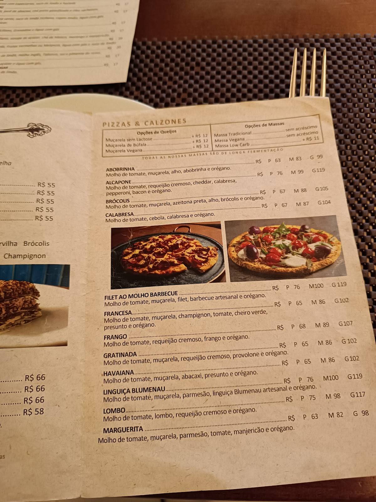 Jolly Restaurante e Pizzaria cardápio