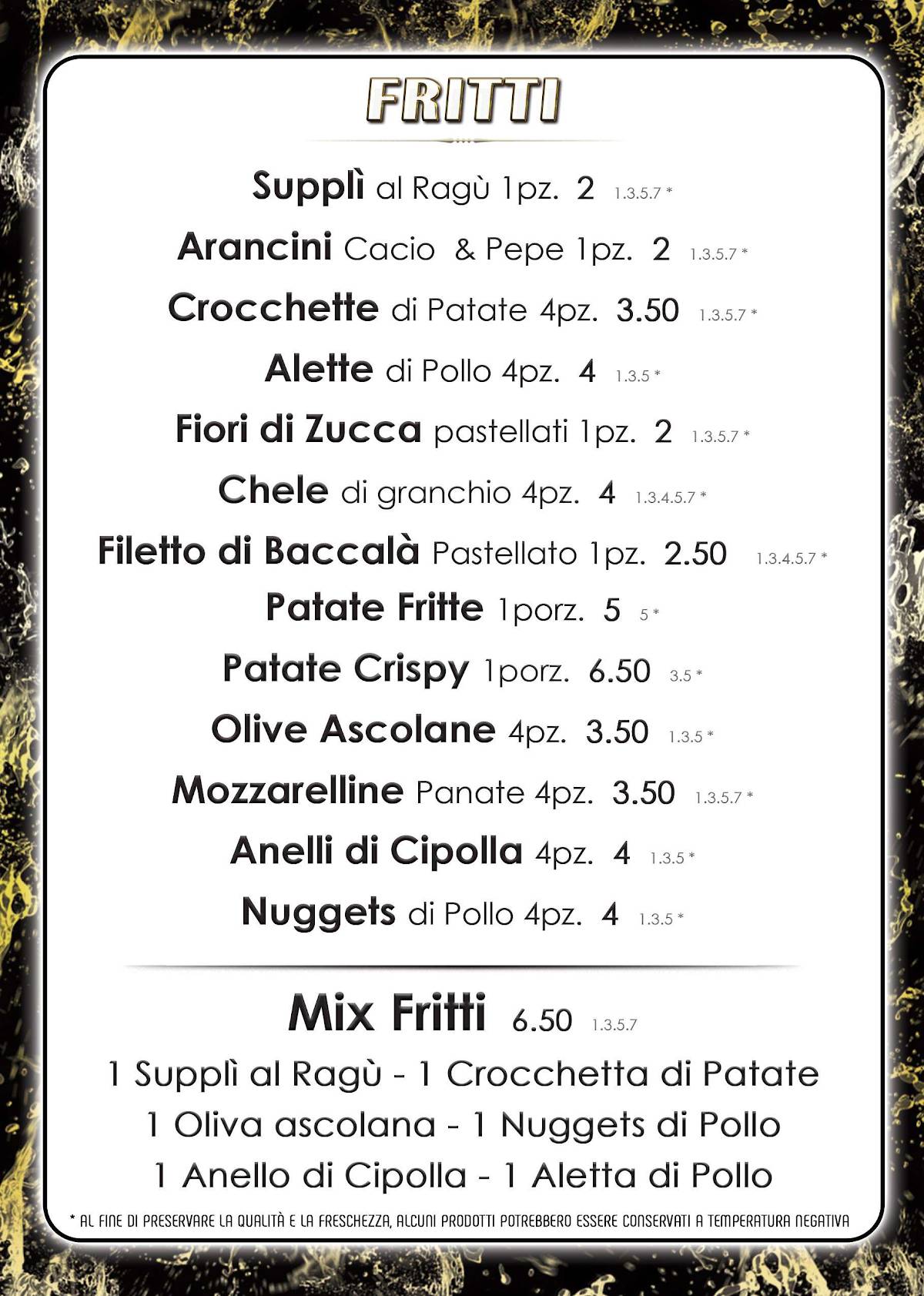 Menu di Jolly Ristorante Pizzeria 