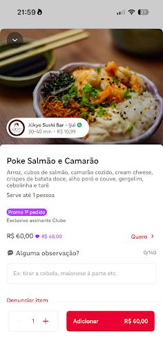Jukyo Sushi Ijuí cardápio