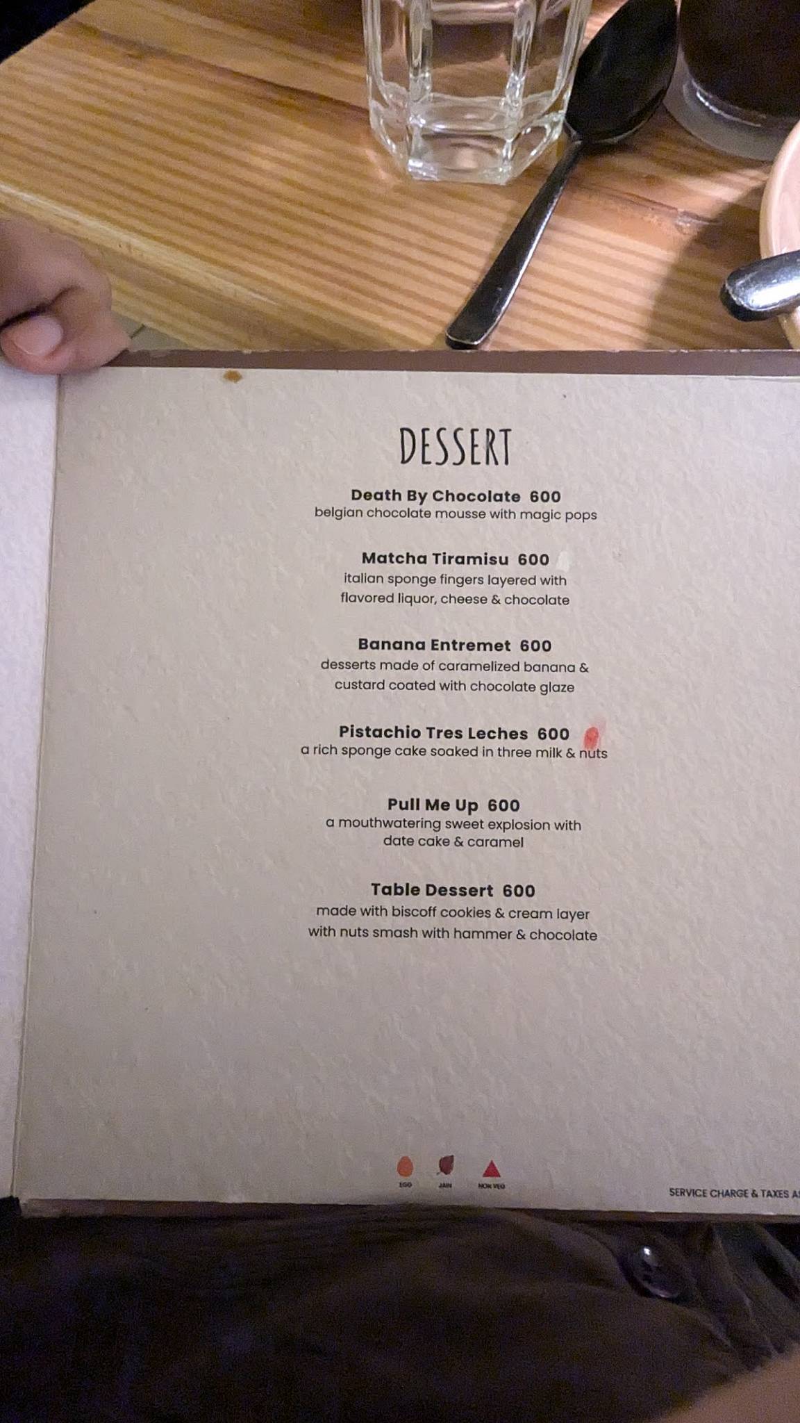 KOA - Cafe & Bar (Thane) menu
