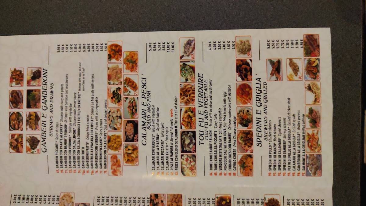 Menu di Kai Xiang Ristorante Cinese 