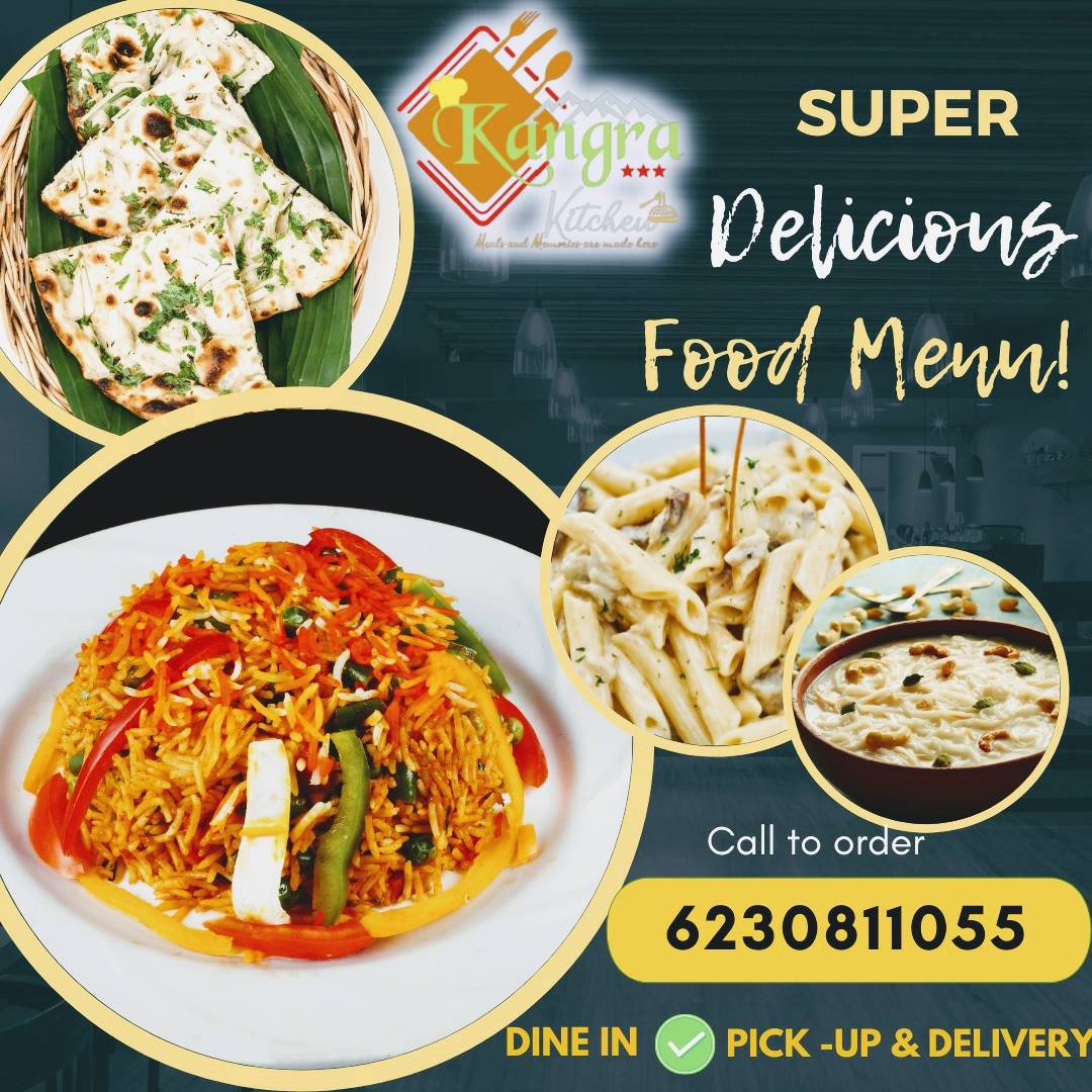 Kangra Kitchen menu