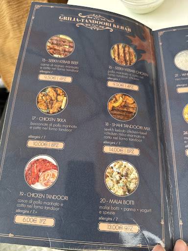 Menu di Kashmir 