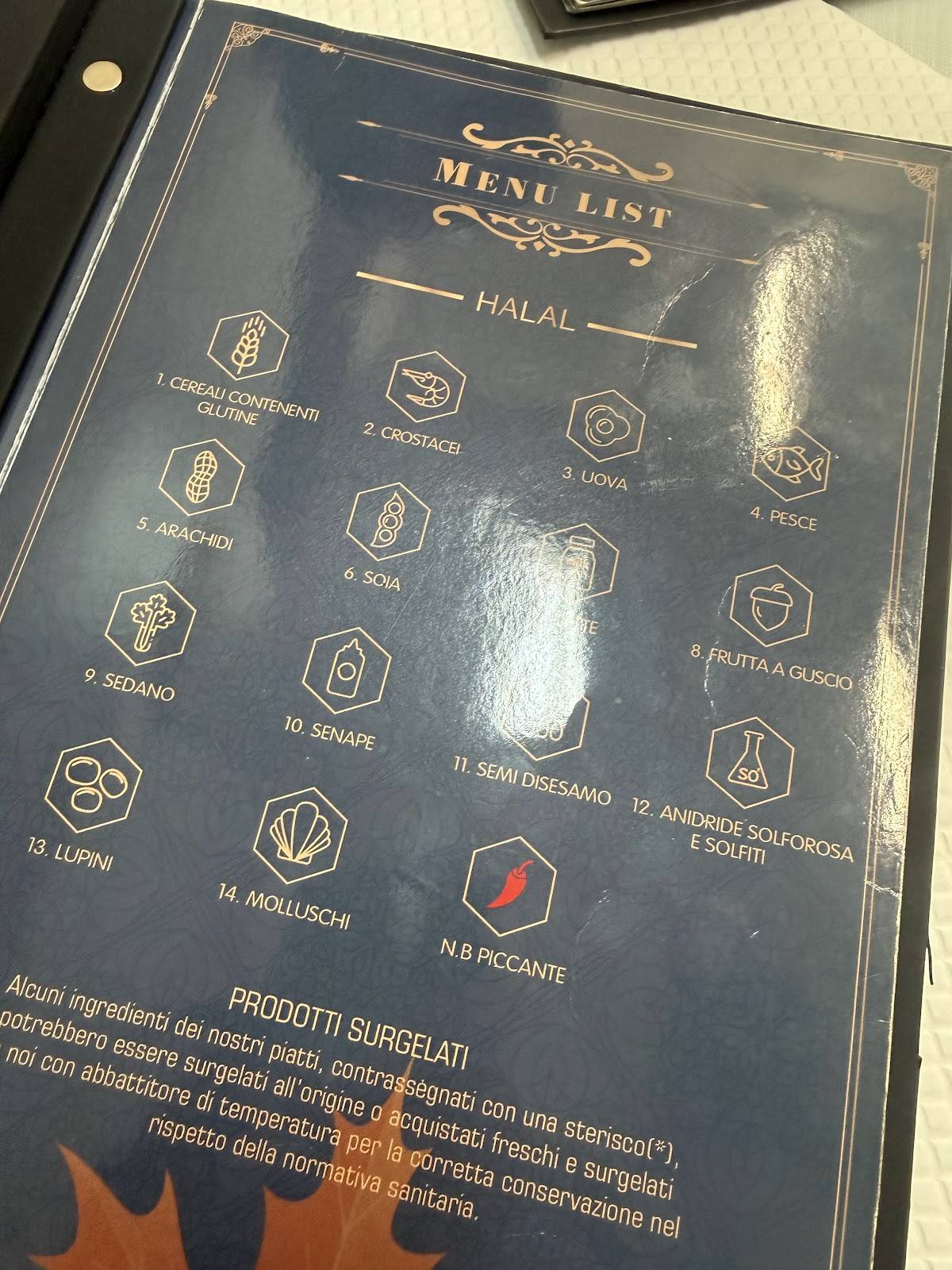 Menu de Kashmir Grill Restaurant
