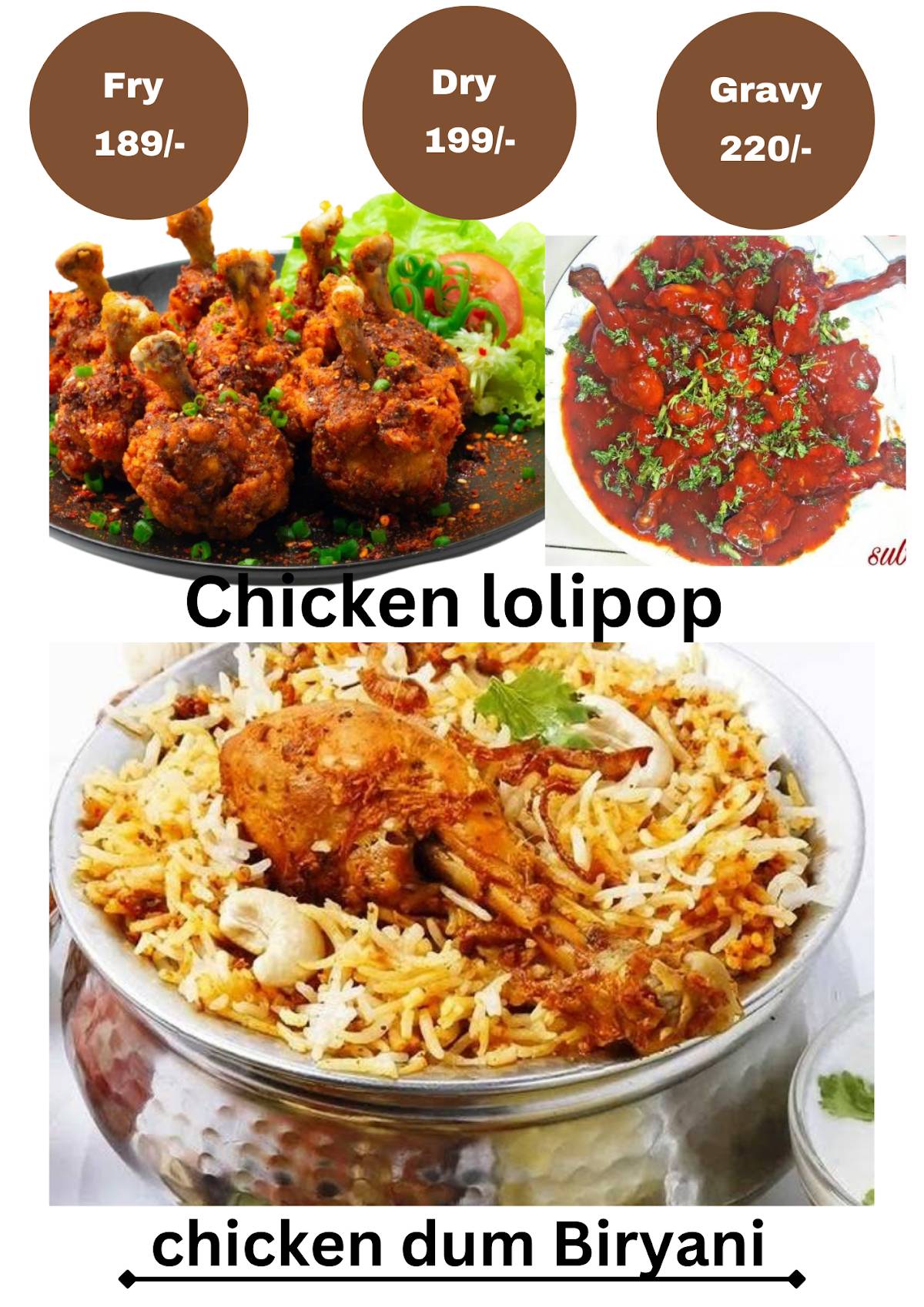LMC RESTAURANT menu