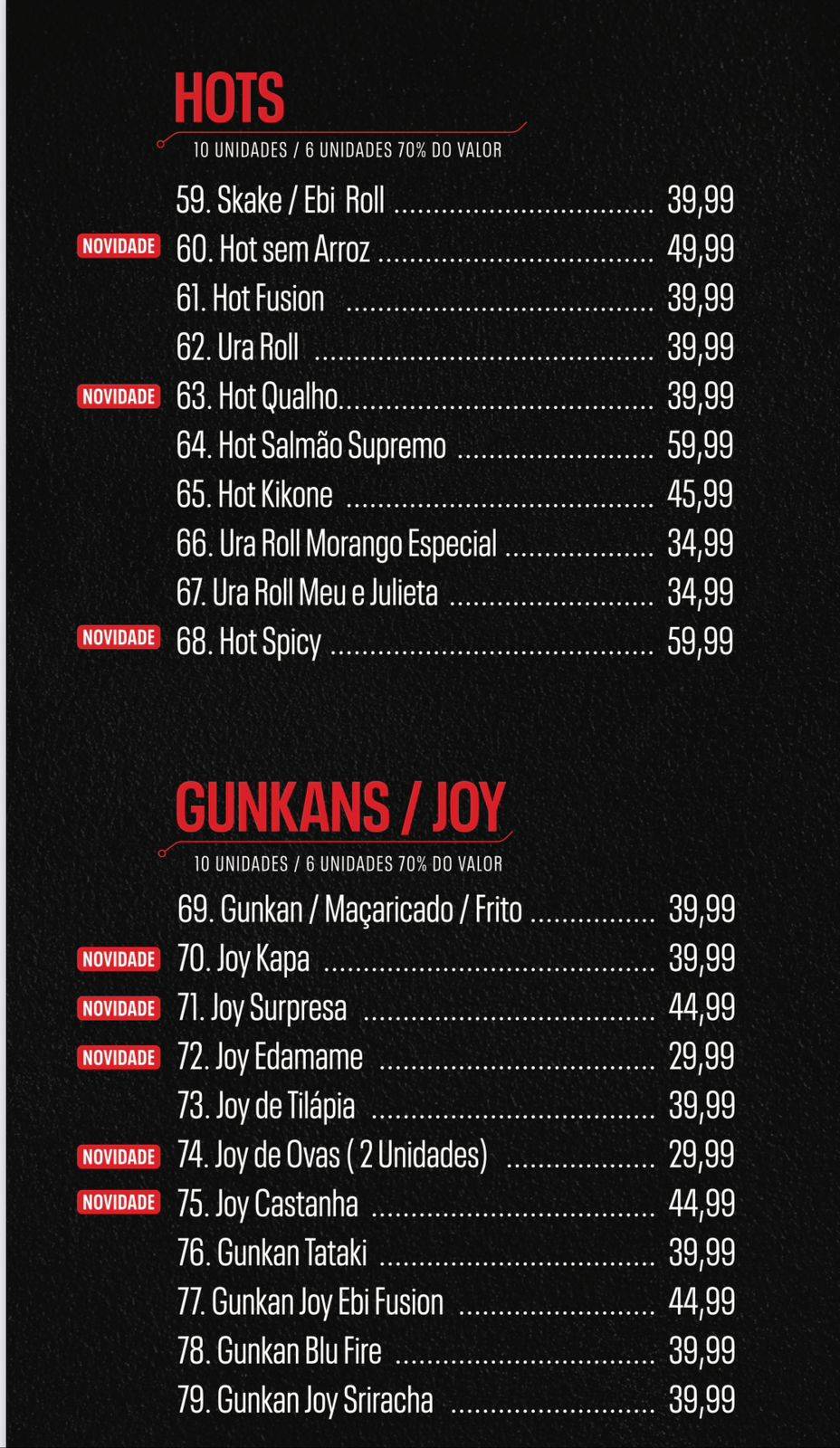 Kikone Fusion Comida Japonesa Rio Verde Sushi Rio Verde cardápio