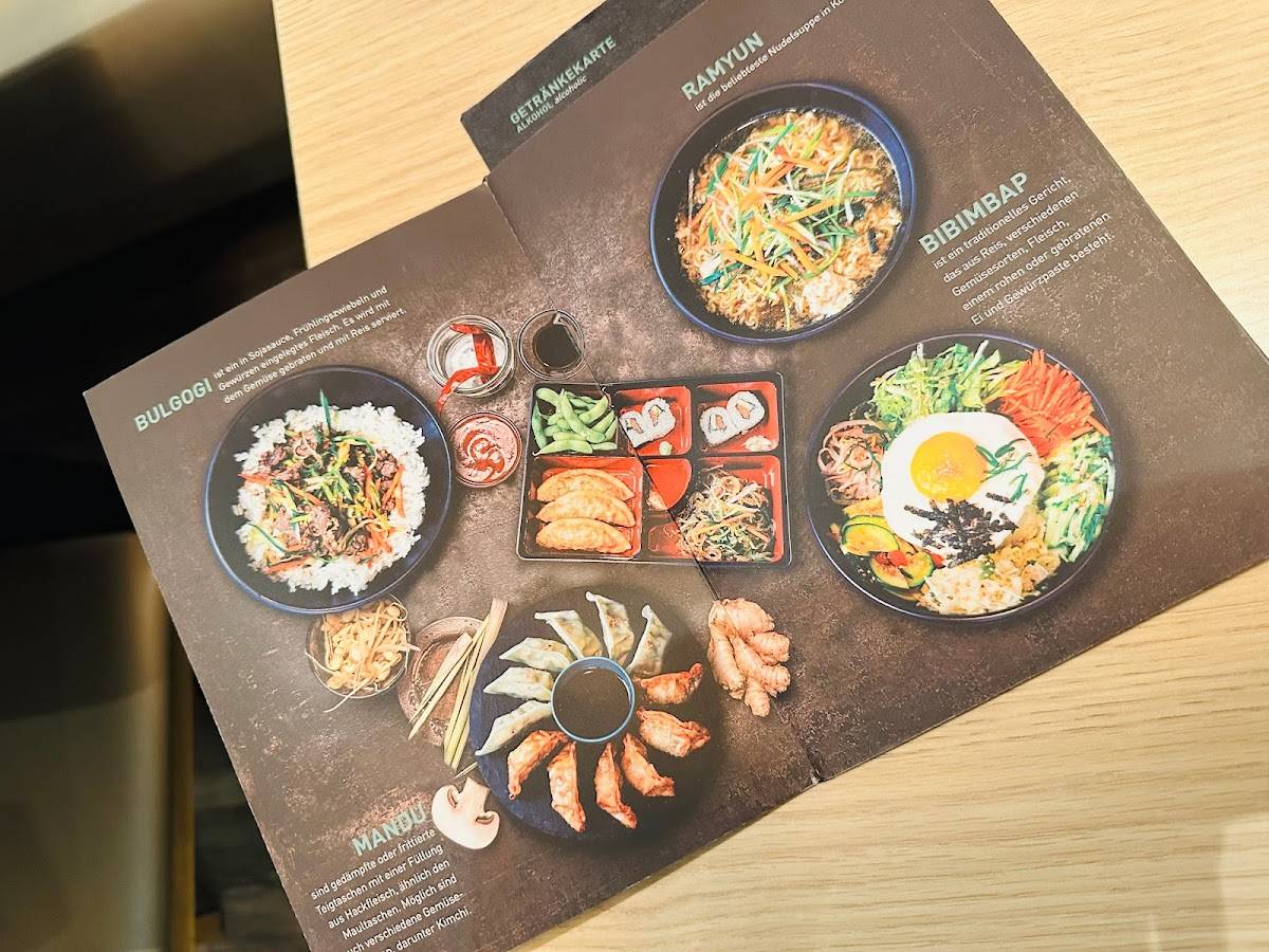 Menu de Koreanisches Restaurant - Soulfood - DOBOO GmbH
