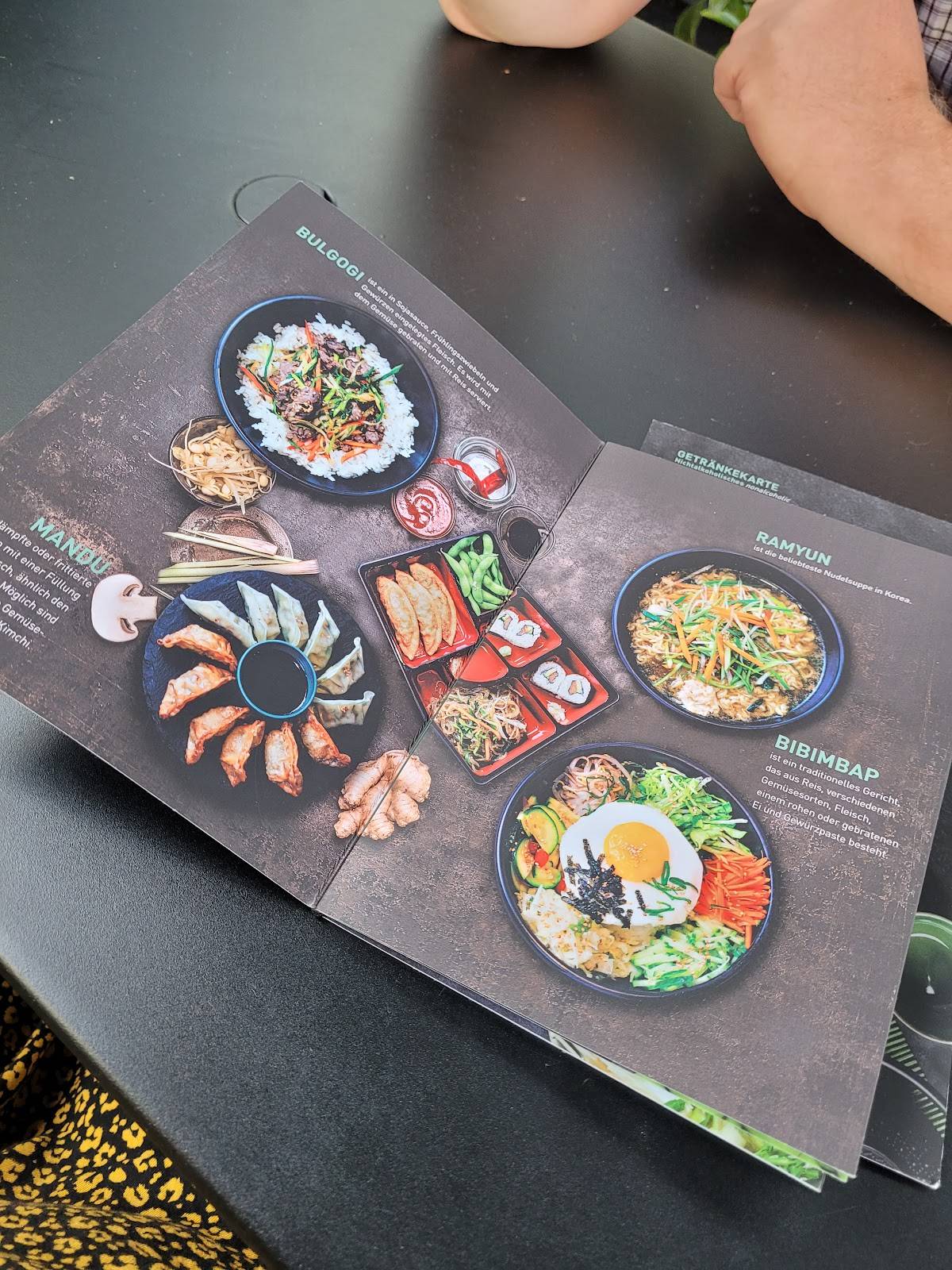 Menu de Koreanisches Restaurant - Soulfood - DOBOO GmbH