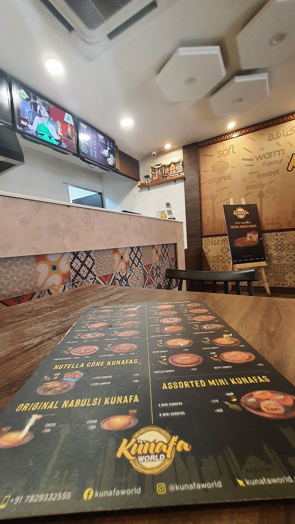 Menu at Kunafa World, Bengaluru, 53