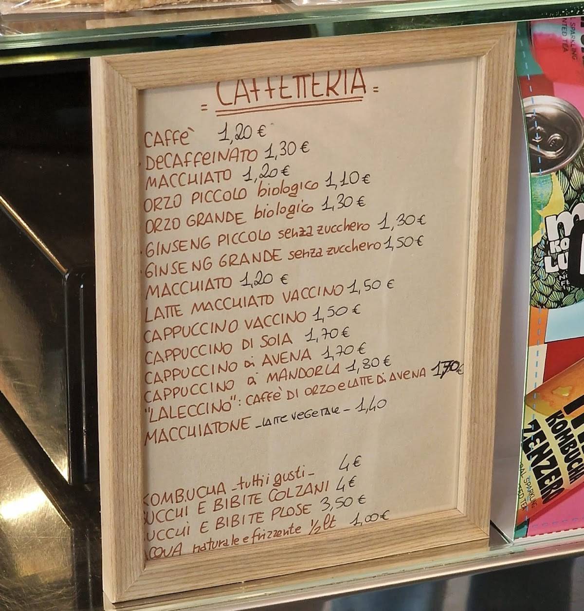 Menu di LALE bakery 