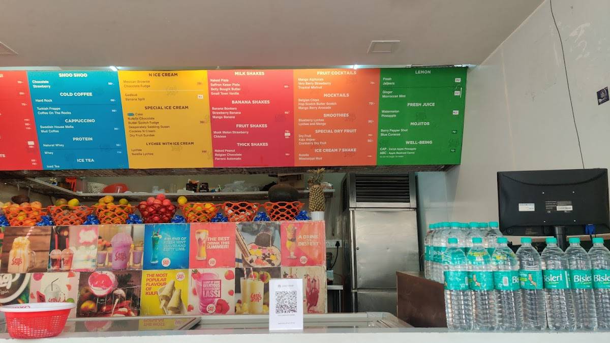 LASSI SHOP menu