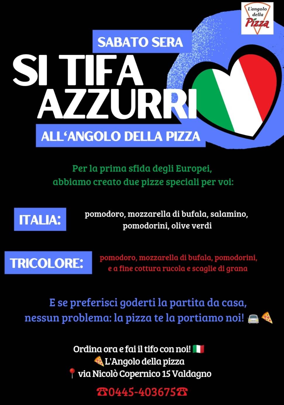 Menu di L'Angolo Della Pizza valdagno 