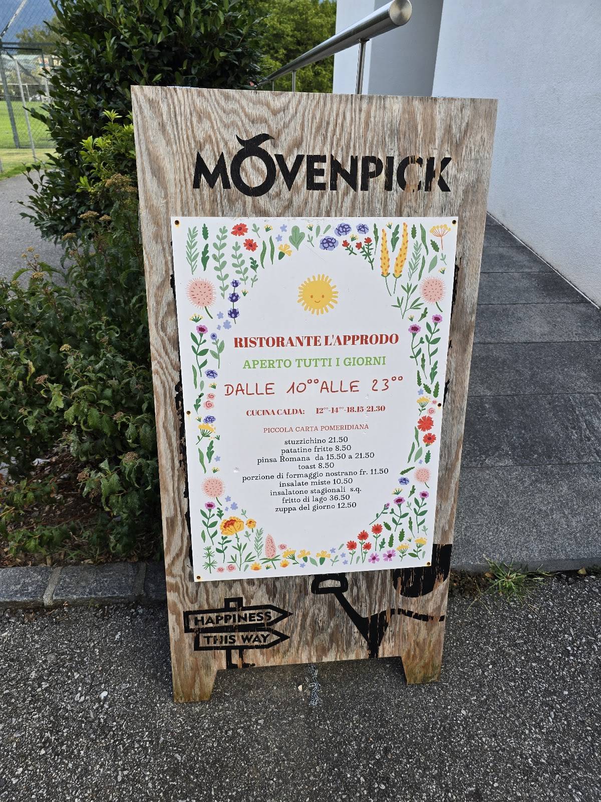 Menu di L'Approdo di Mappo 