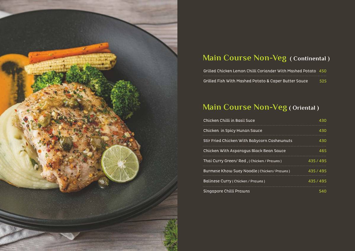 La Bali Bar & Kitchen menu
