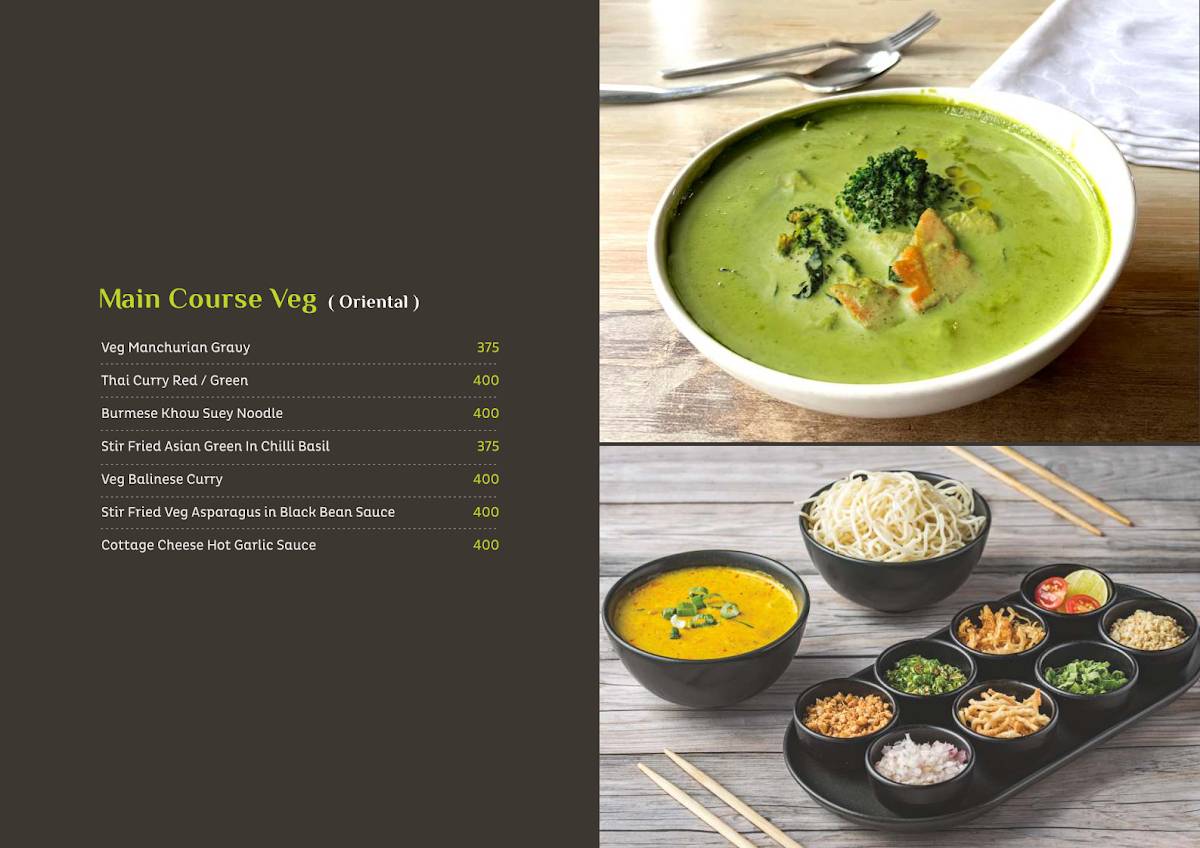 La Bali Bar & Kitchen menu