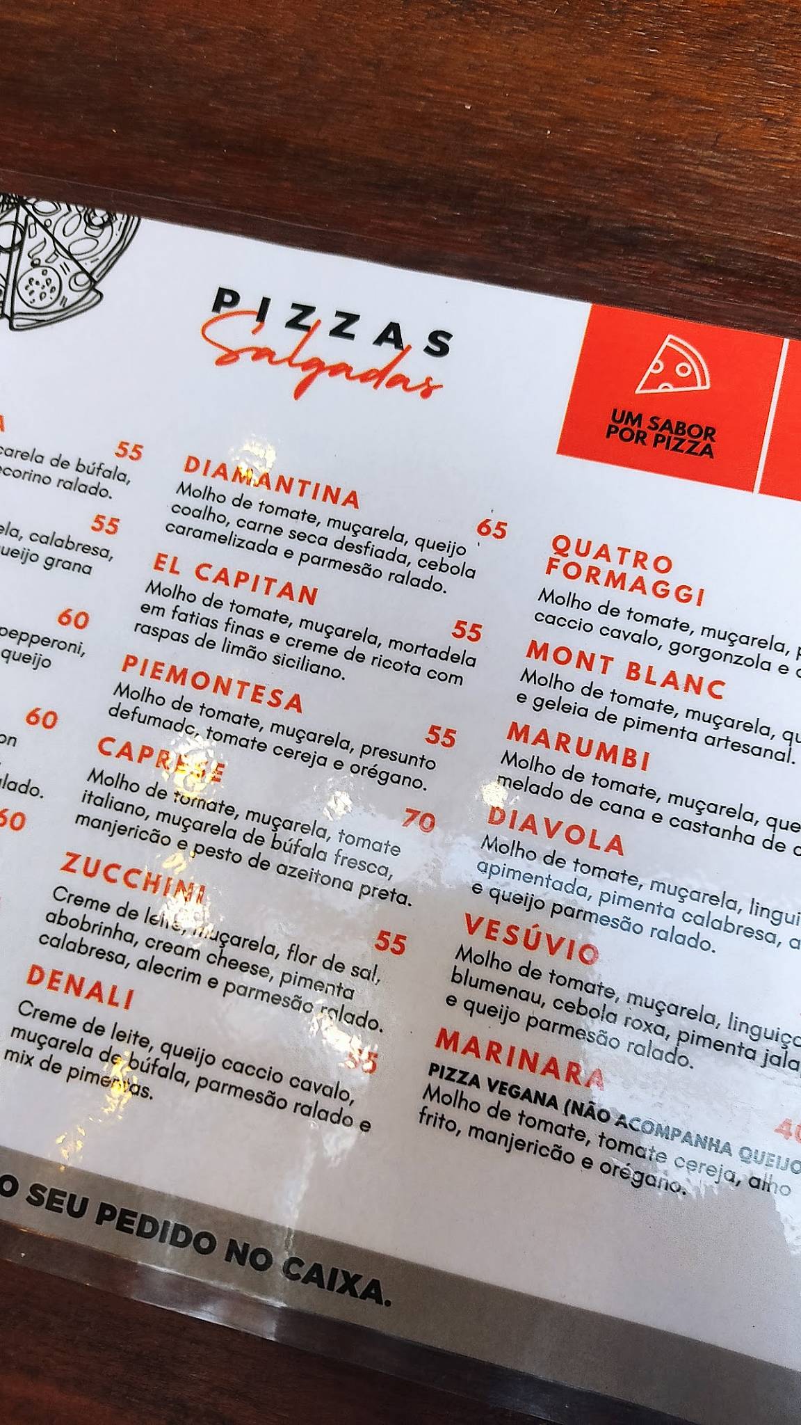 La Base Pizza Pub cardápio
