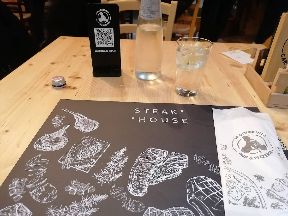 Menu di La Dolce Vita Steakhouse - Pizzeria 