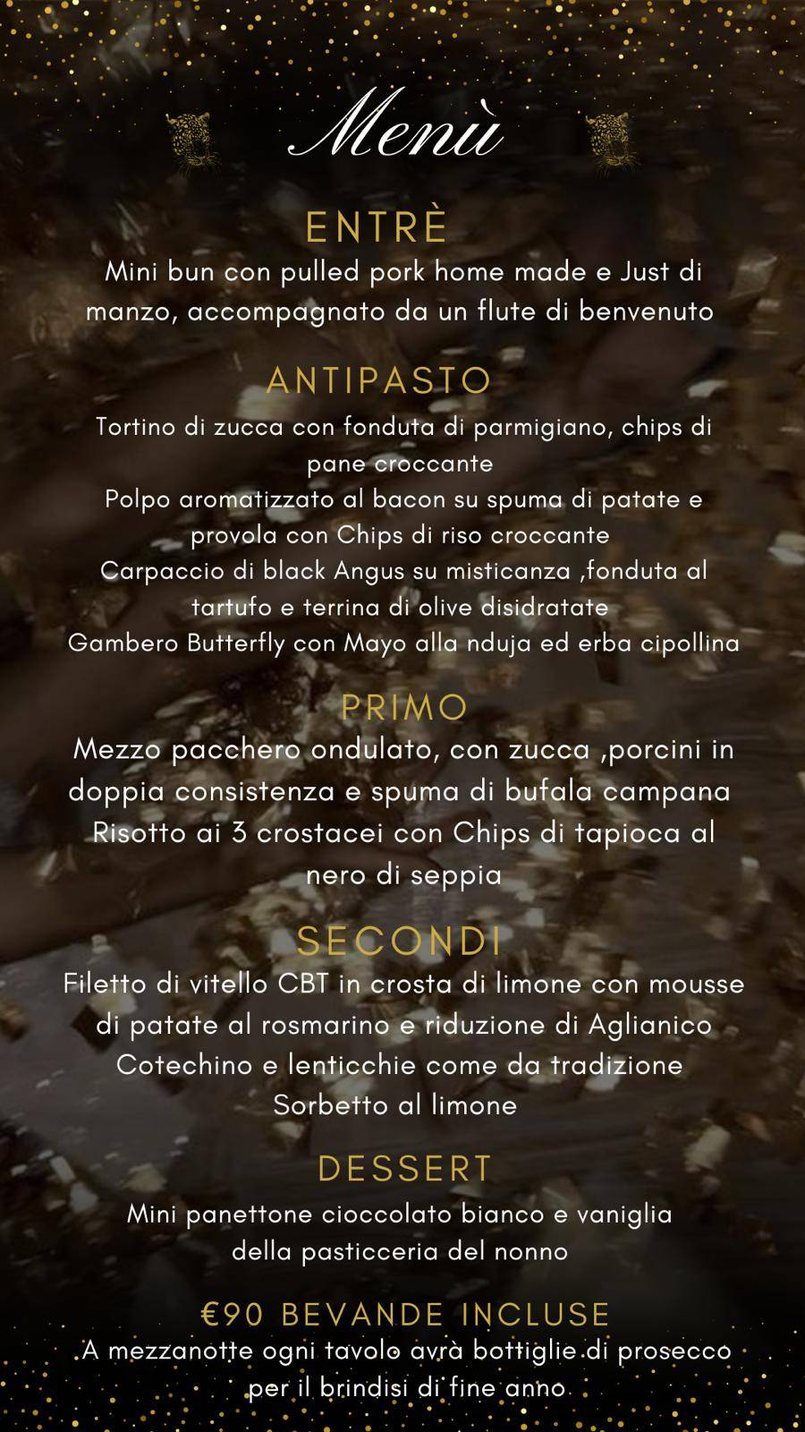 Menu di La Maison Policoro 