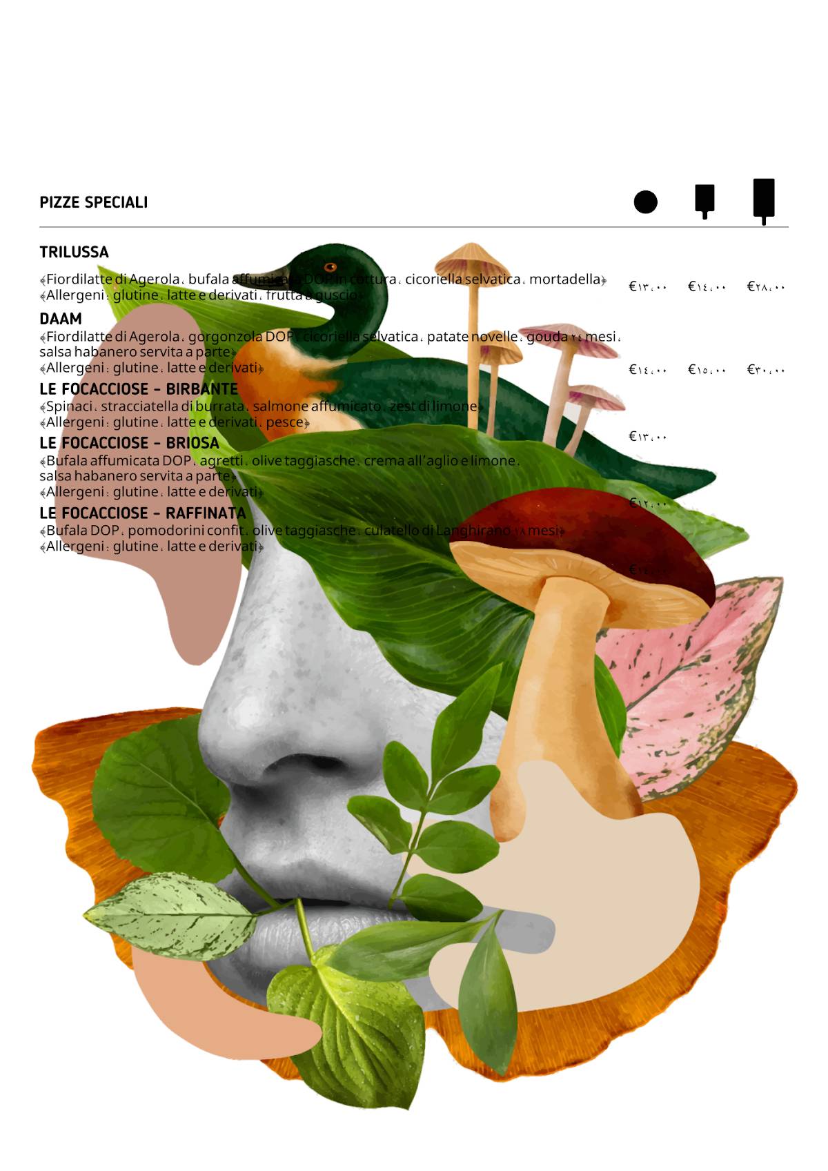 Menu di La Sconta Bar Pizzeria 