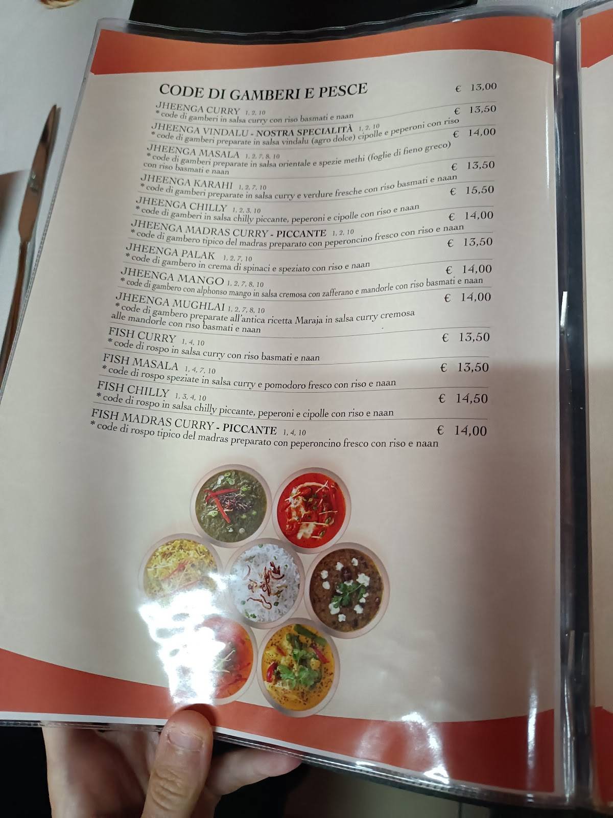 Menu di Ristorante Pizzeria La Sorgente 