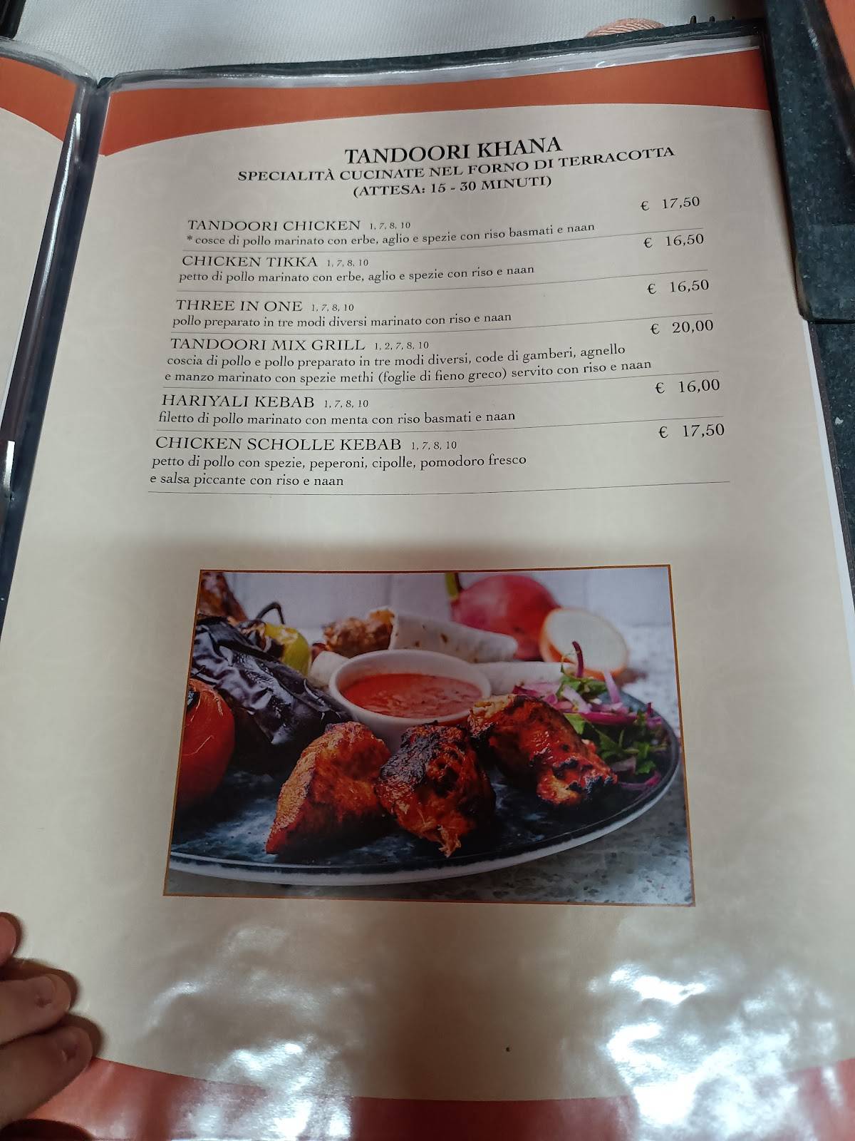 Menu di Ristorante Pizzeria La Sorgente 