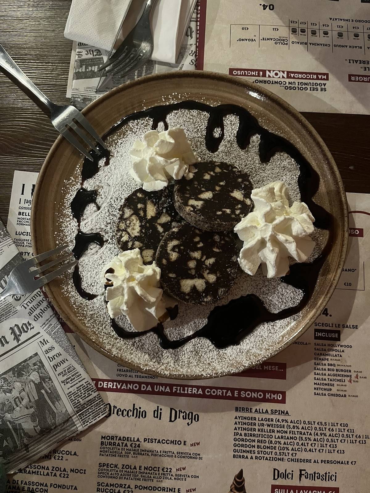 Menu di La Tana - Hamburgheria & Birreria Cameri 