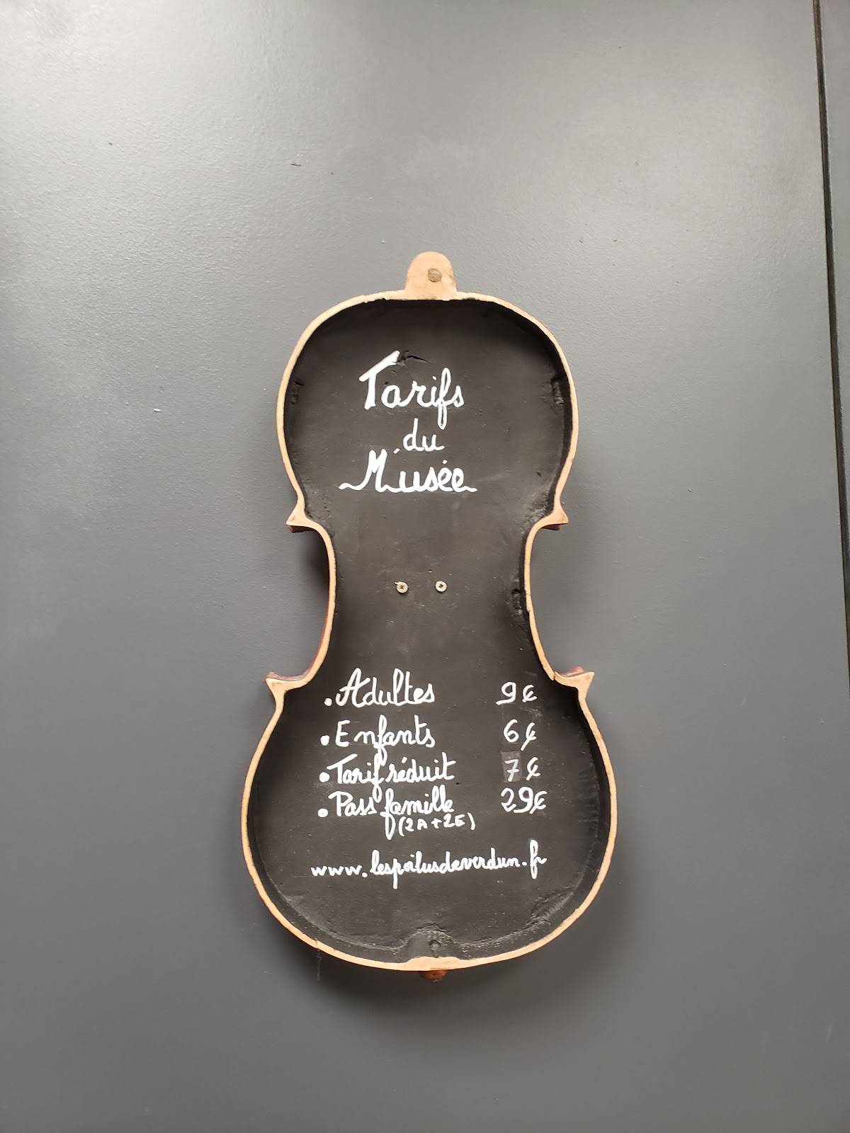 Menu de La cantine des poilus