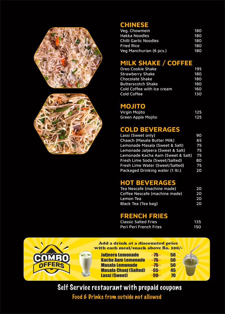 Laddoo Gopal - Salugara menu