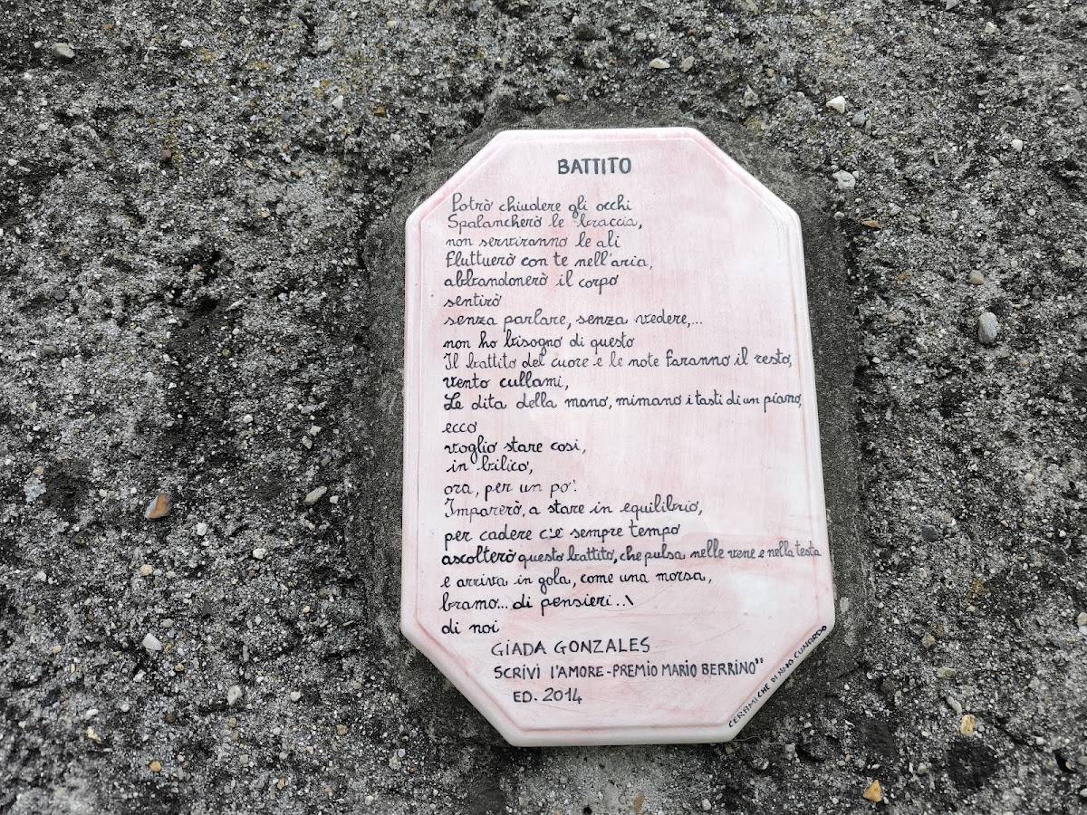 Menu di Caffè del Lago 