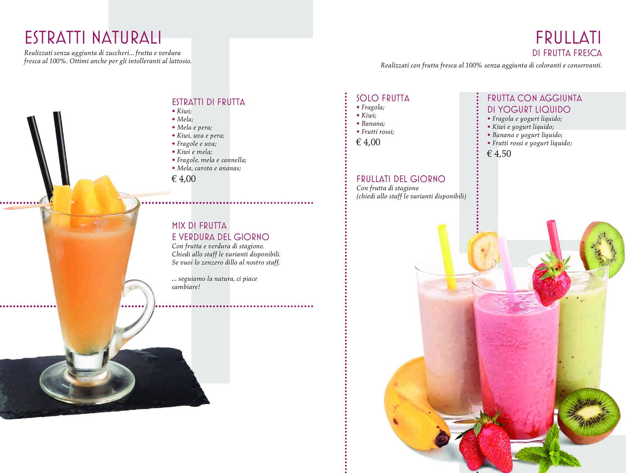 Menu di Latte & Stelle - Gelateria e Pasticceria 