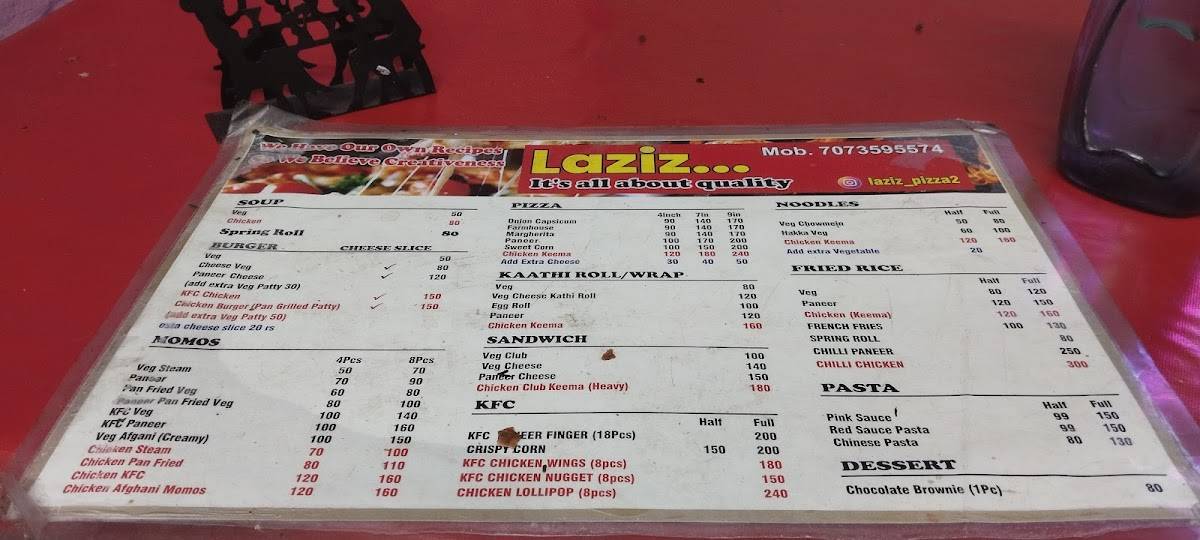 Laziz... menu