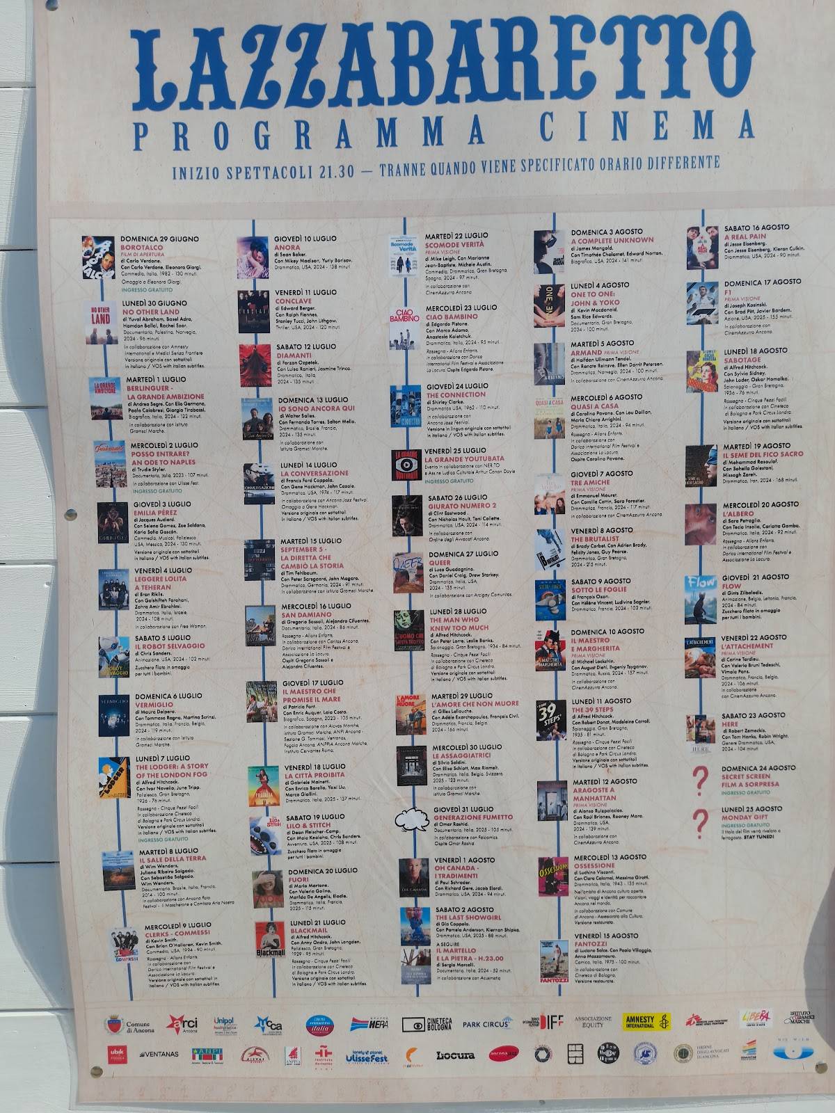 Menu di Lazzabaretto 