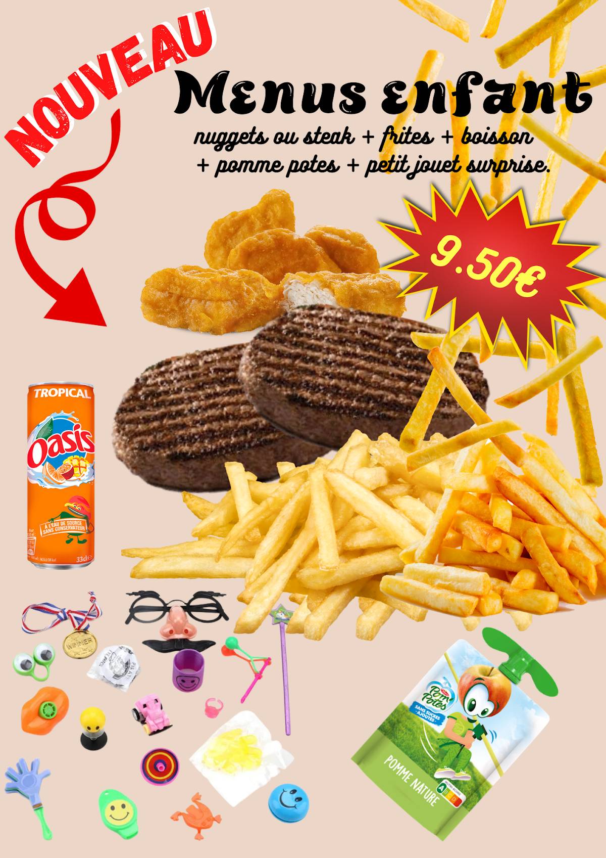 Menu de Le Sharks Onur kebab
