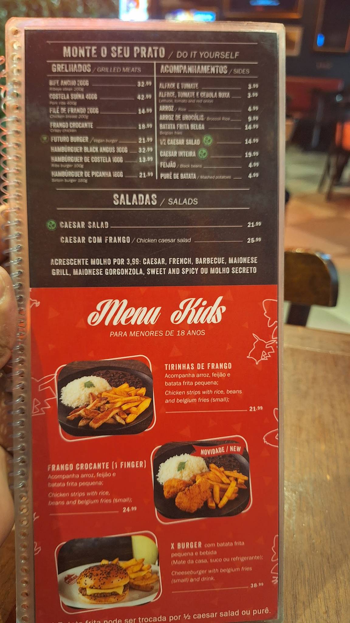 LeMax Hamburgueria cardápio