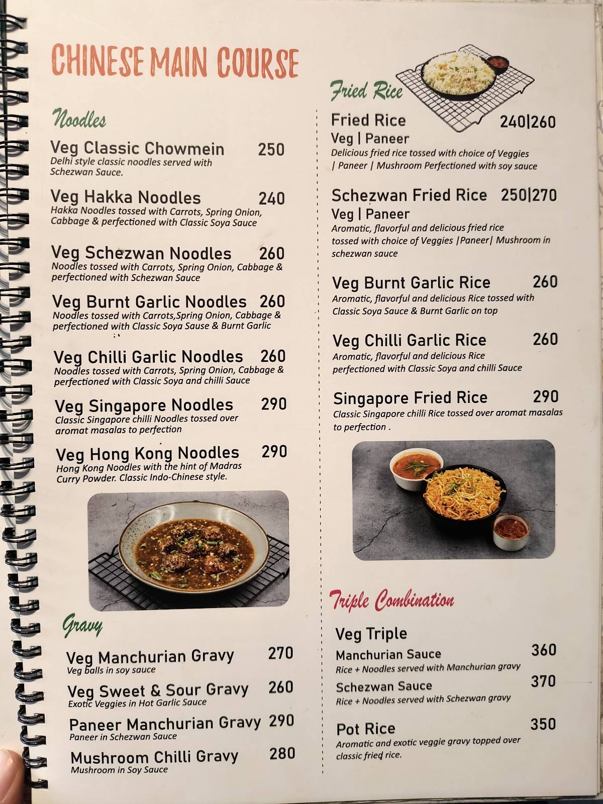 Lehza Veg Divine menu