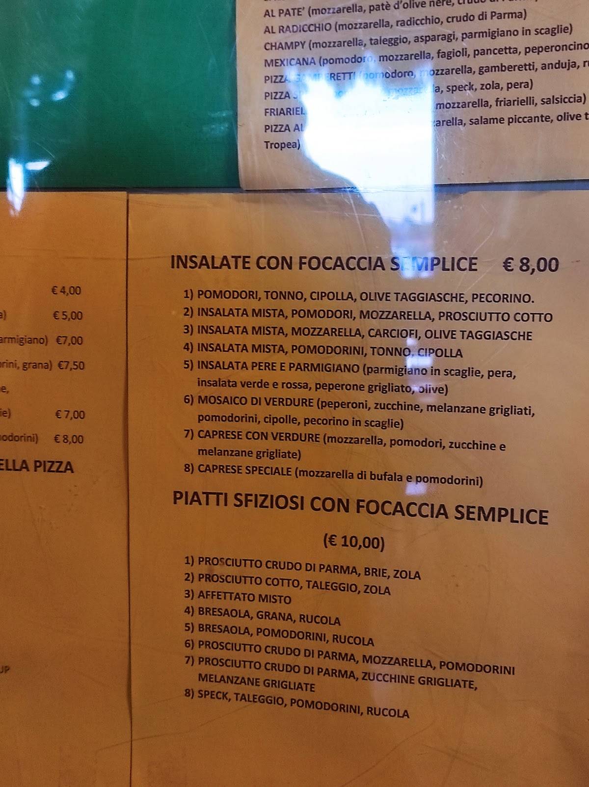 Menu di Leonardo Cafè 