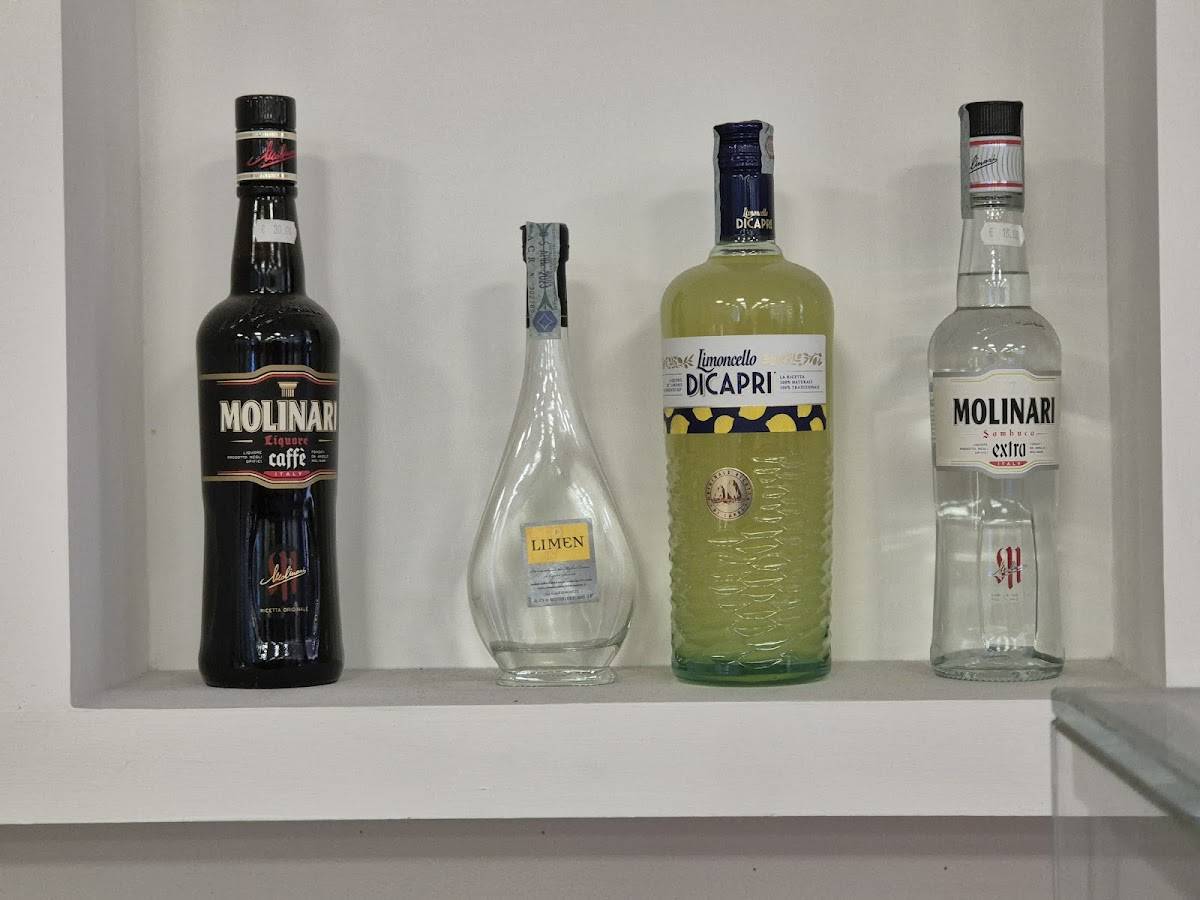 Menu di Limoncello di Capri 