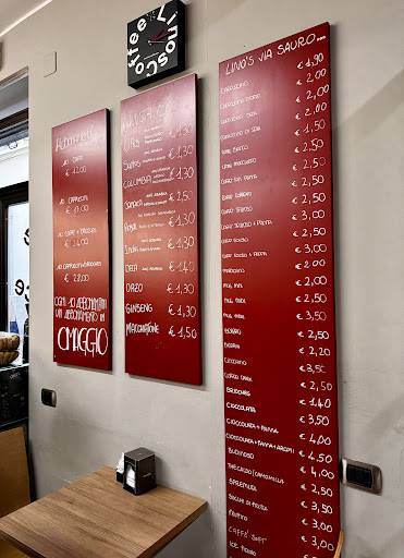 Menu di Lino's Coffee 