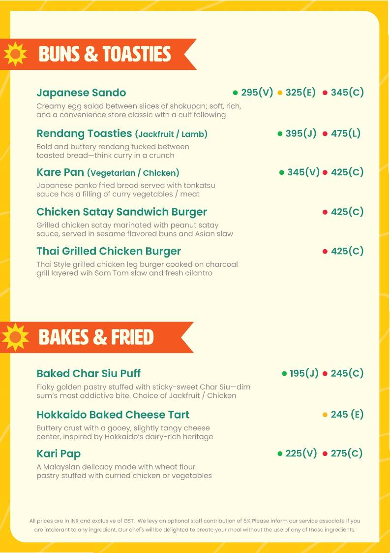 Little Soi - Coimbatore menu