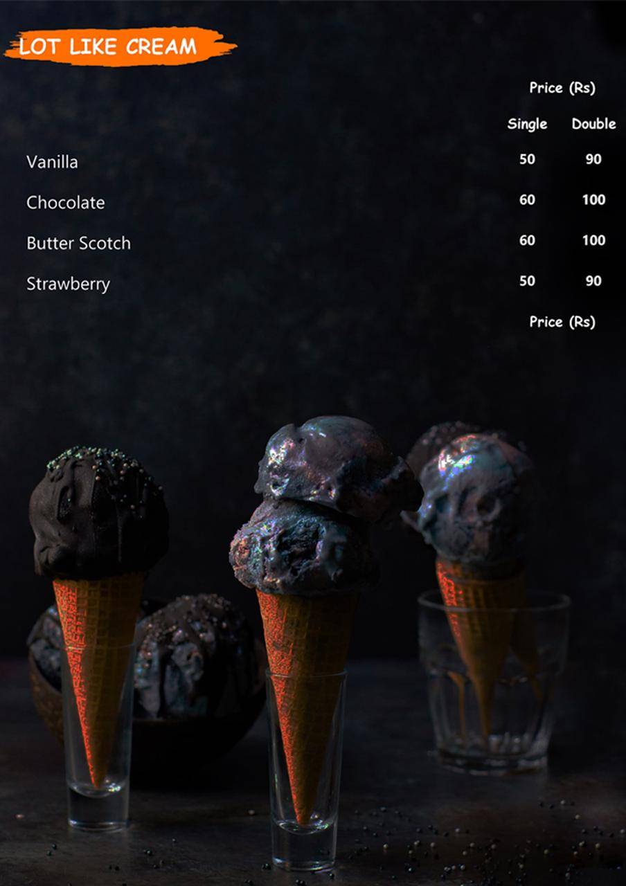 Lot Like Crêpes menu