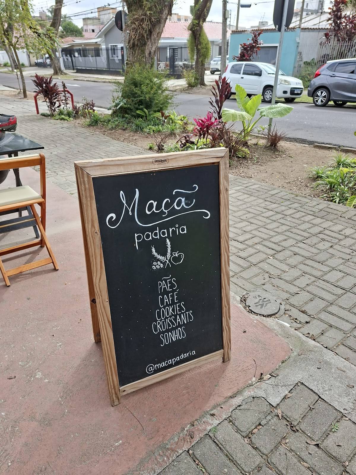 Maçã - Padaria cardápio