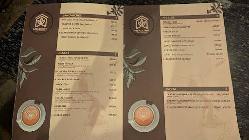 MEADOWS menu