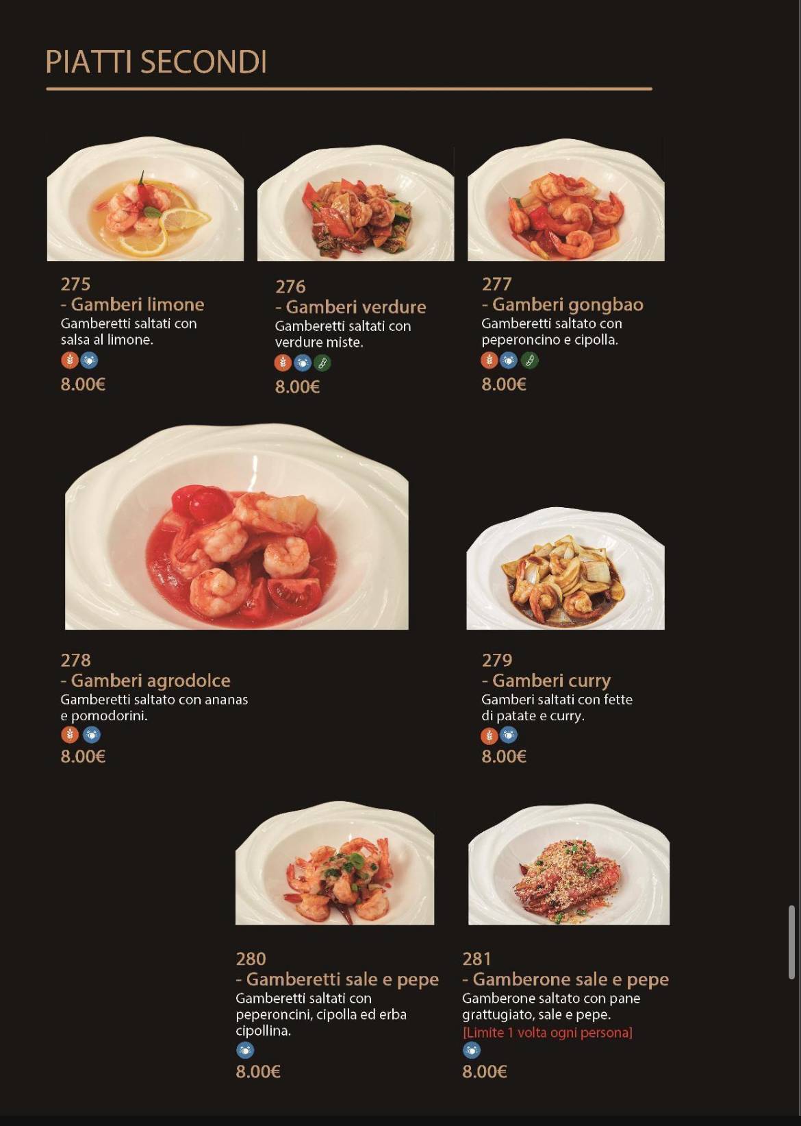 Menu di MITO SUSHI RESTAURANT 