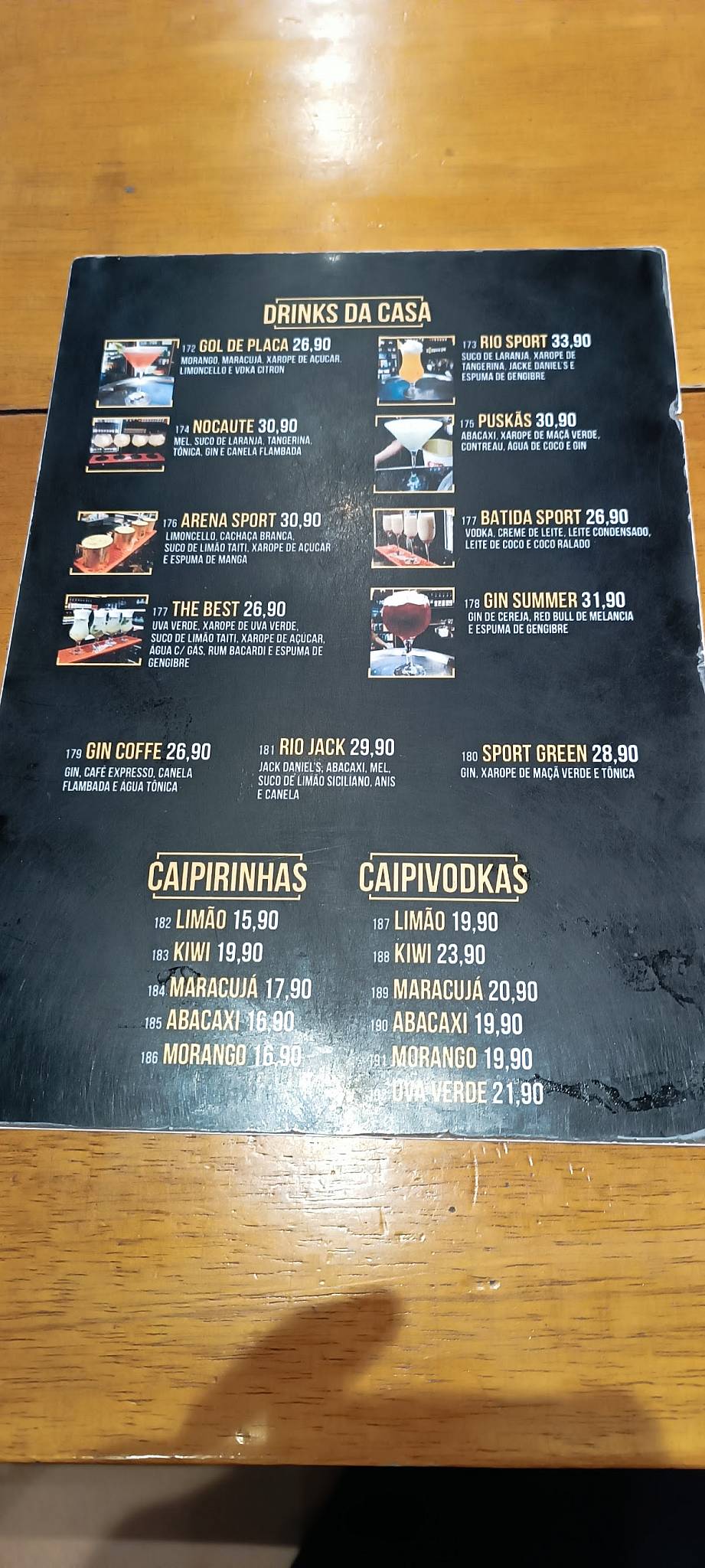 Mix Sport Bar cardápio