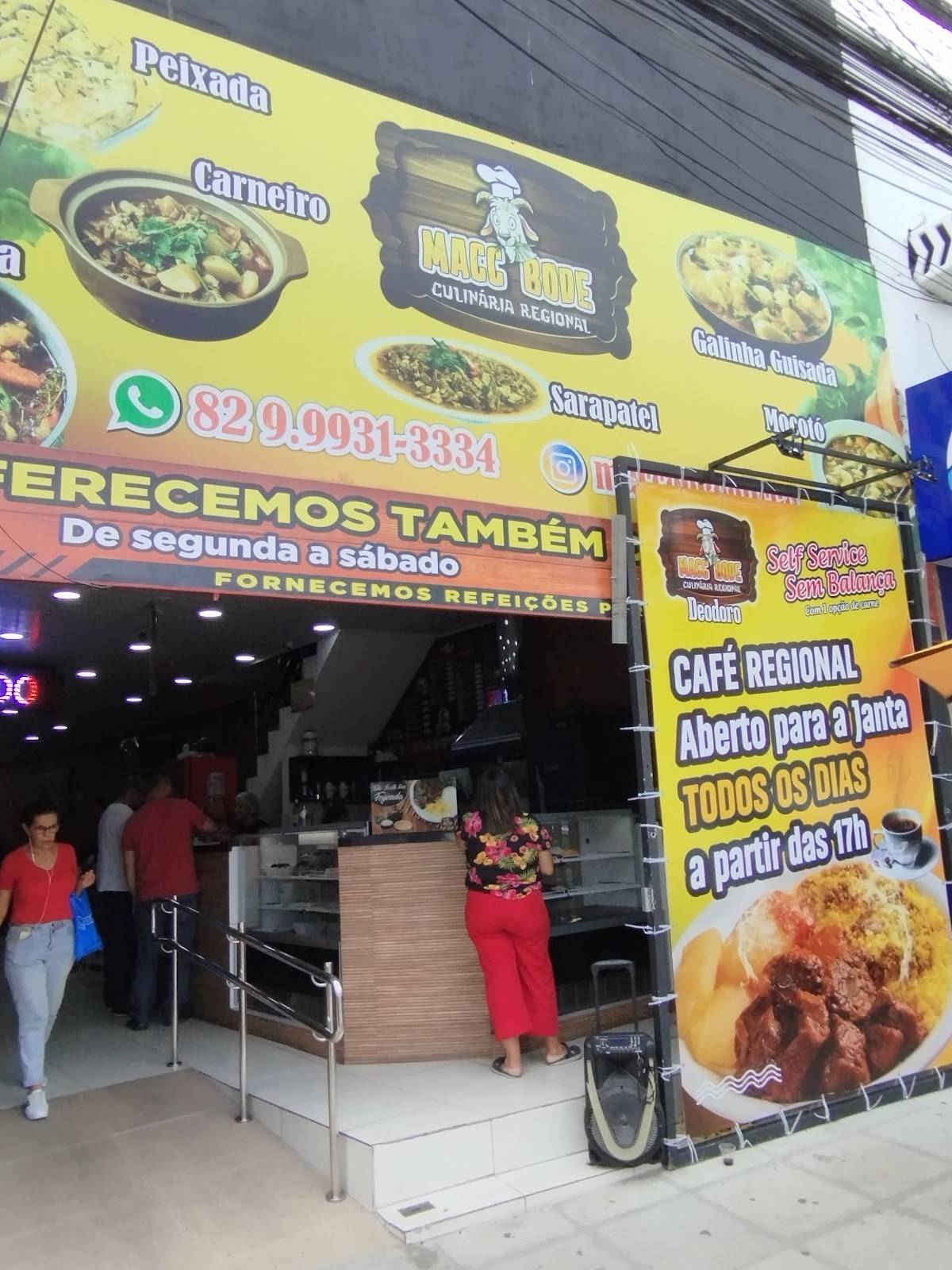 Macc Bode Culinária Regional cardápio