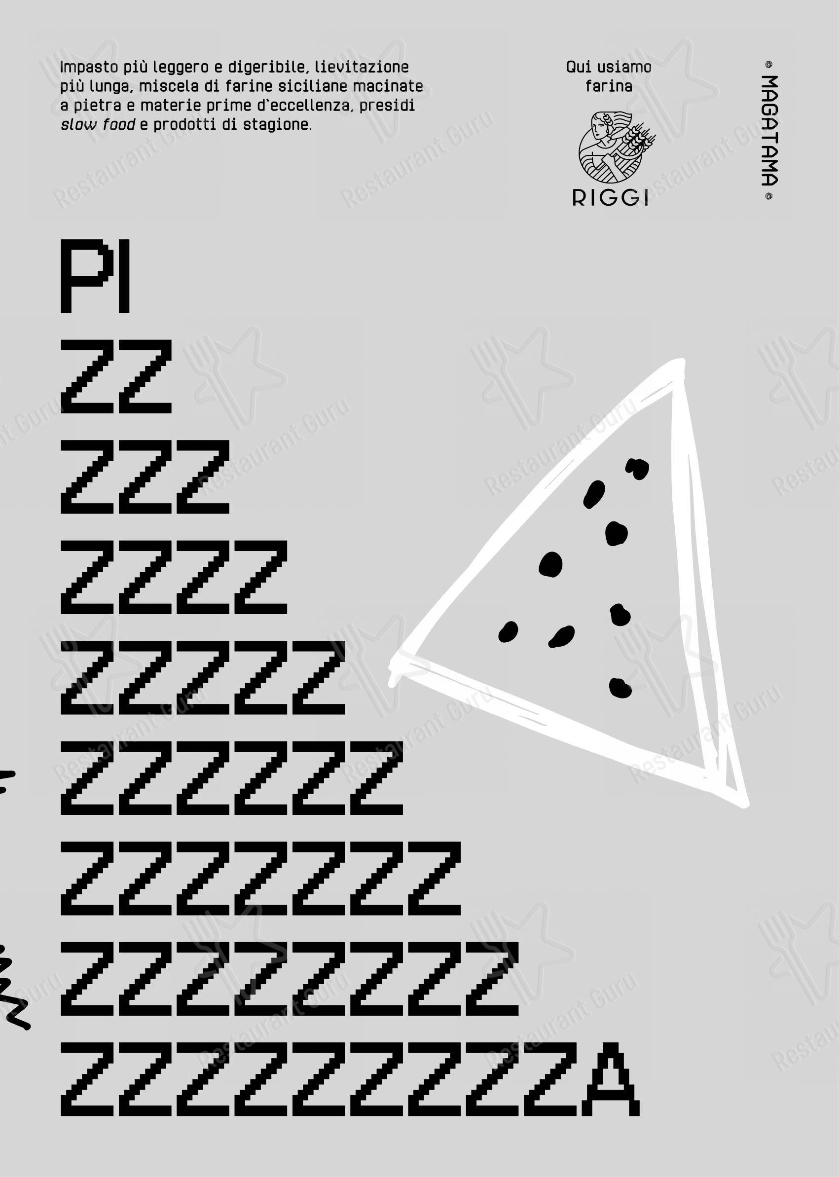 Magatama in Acireale - Menu bar