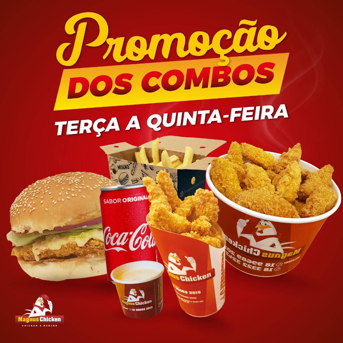Magnus Chicken Assis cardápio