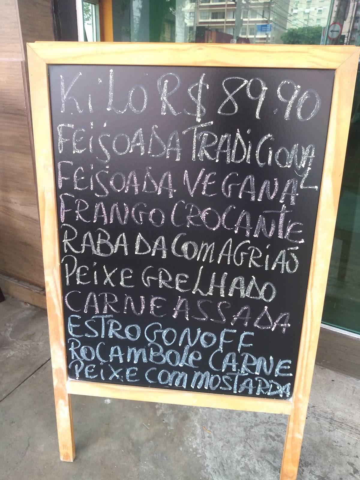 Mais Passarela cardápio