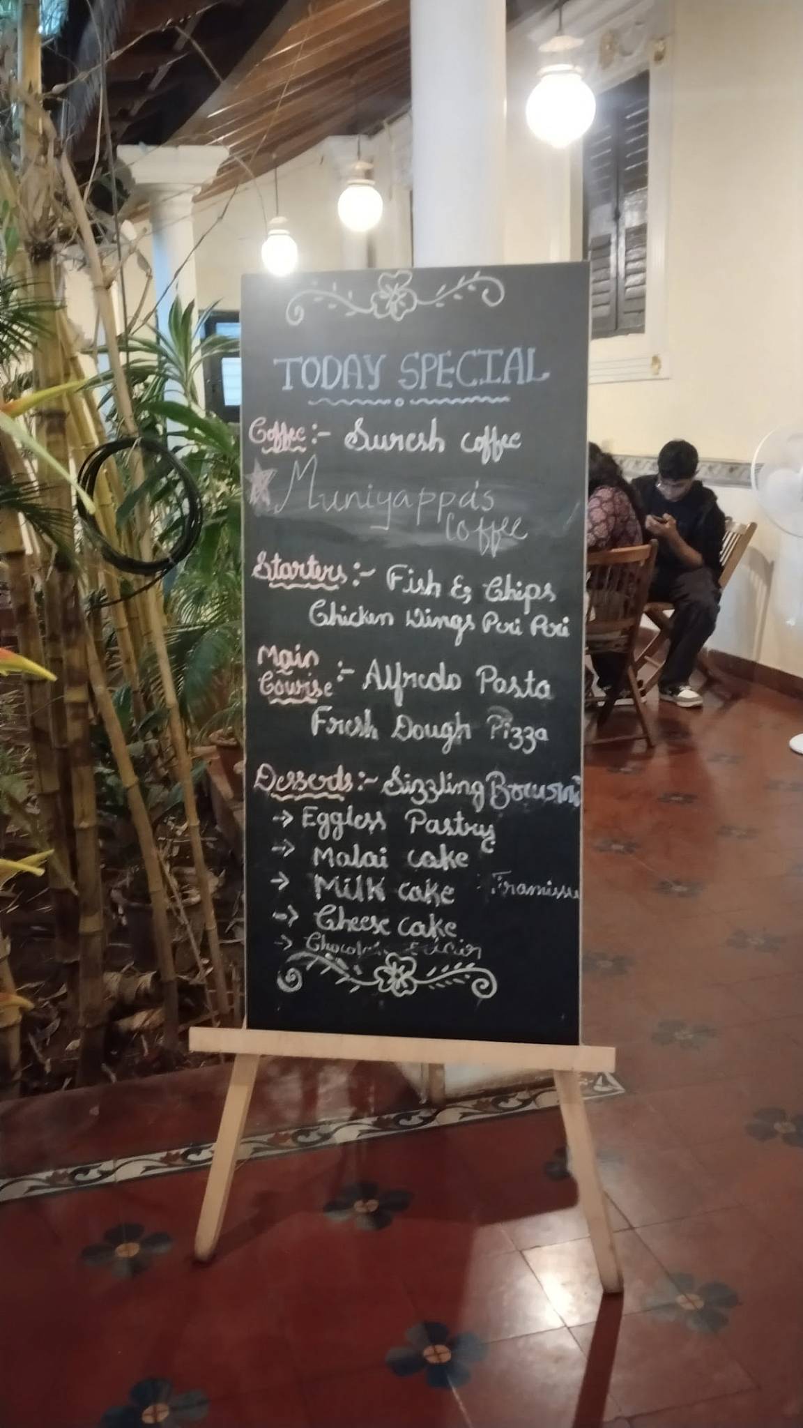Malgudi Coffee Shop & Bakery menu