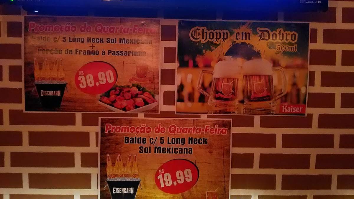 Dom Quixote cardápio